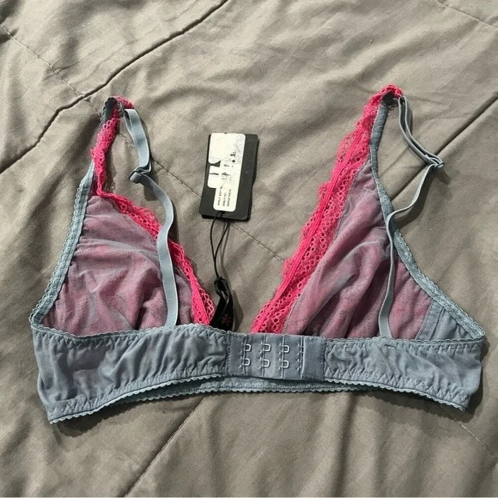 NWT Cosabella Amalfi Lace Garnet Petra Soft Bra Size Small